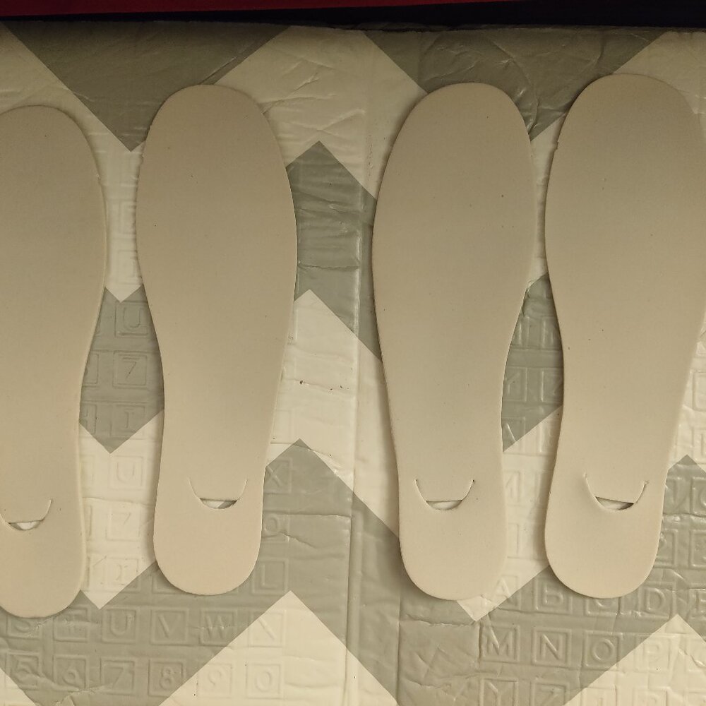 2 Pairs Orthofeet Insoles Spacers Women's Size 9
